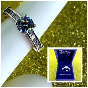 Simply Silver Simply Brilliant Size 7 Ring